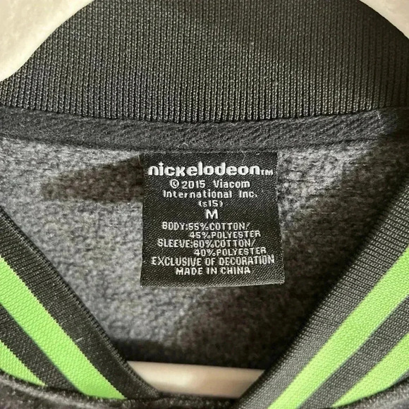 2015 NICKELODEON TEENAGE MUTANT NINJA TURTLES LOGO JACKET MEN M TMNT, MOVIE, TV - Picture 4 of 10